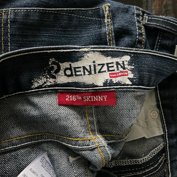 Denizen 216 skinny boys Jeans size 16. Approx 28.5 inch inseam. - Picture 3 of 5